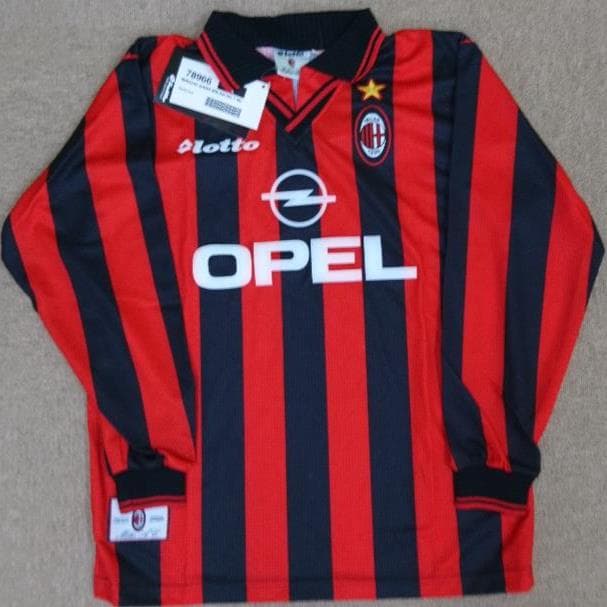 【希少】97/98 ACミラン  長袖　新品未使用  【レア】