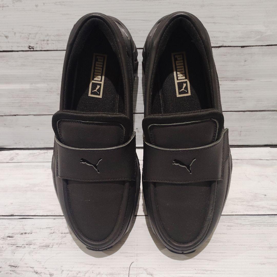 新品級✨PUMA LOAFYR WNS プーマ　ローファー　ブラック 24.5