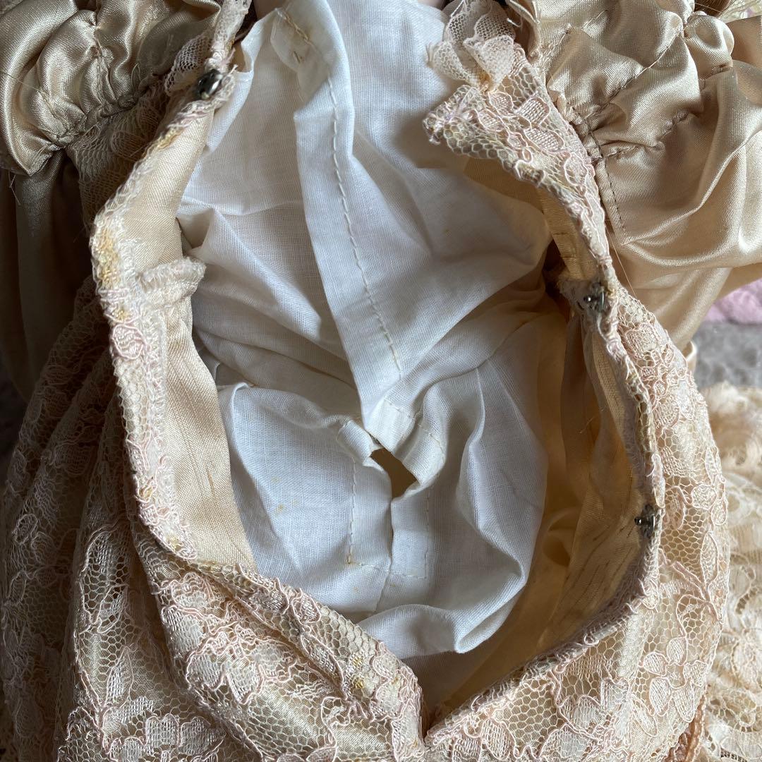 コレクションドール　ビスクドール　オープンマウス　刻印あり