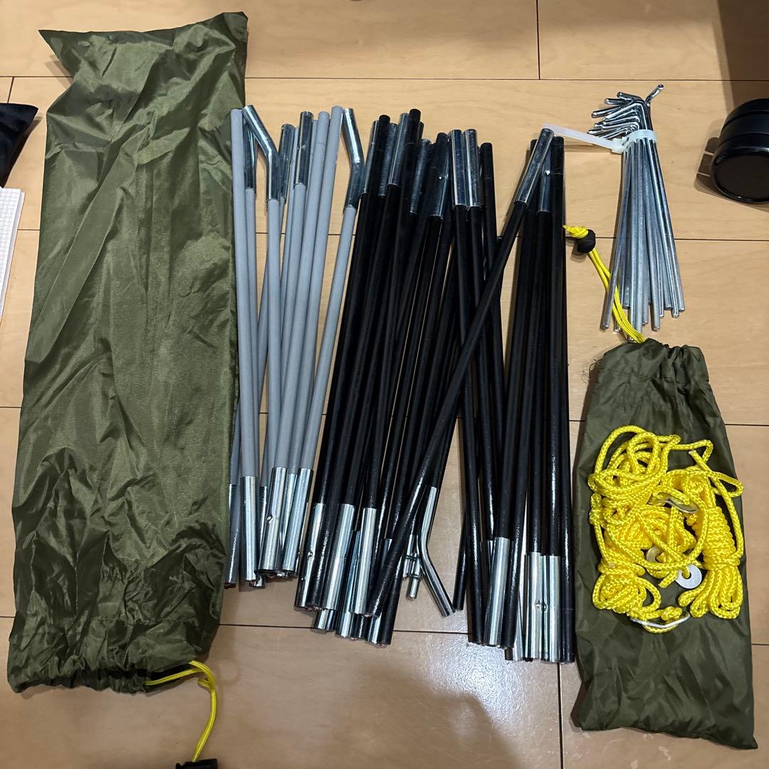 ツーリングドームLX テントポール付き 鍛造ペグ付き