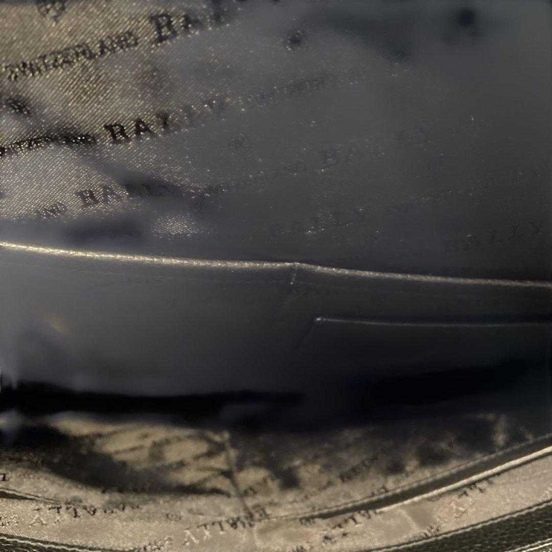 BALLY ビジネスバッグ ブラック レザー