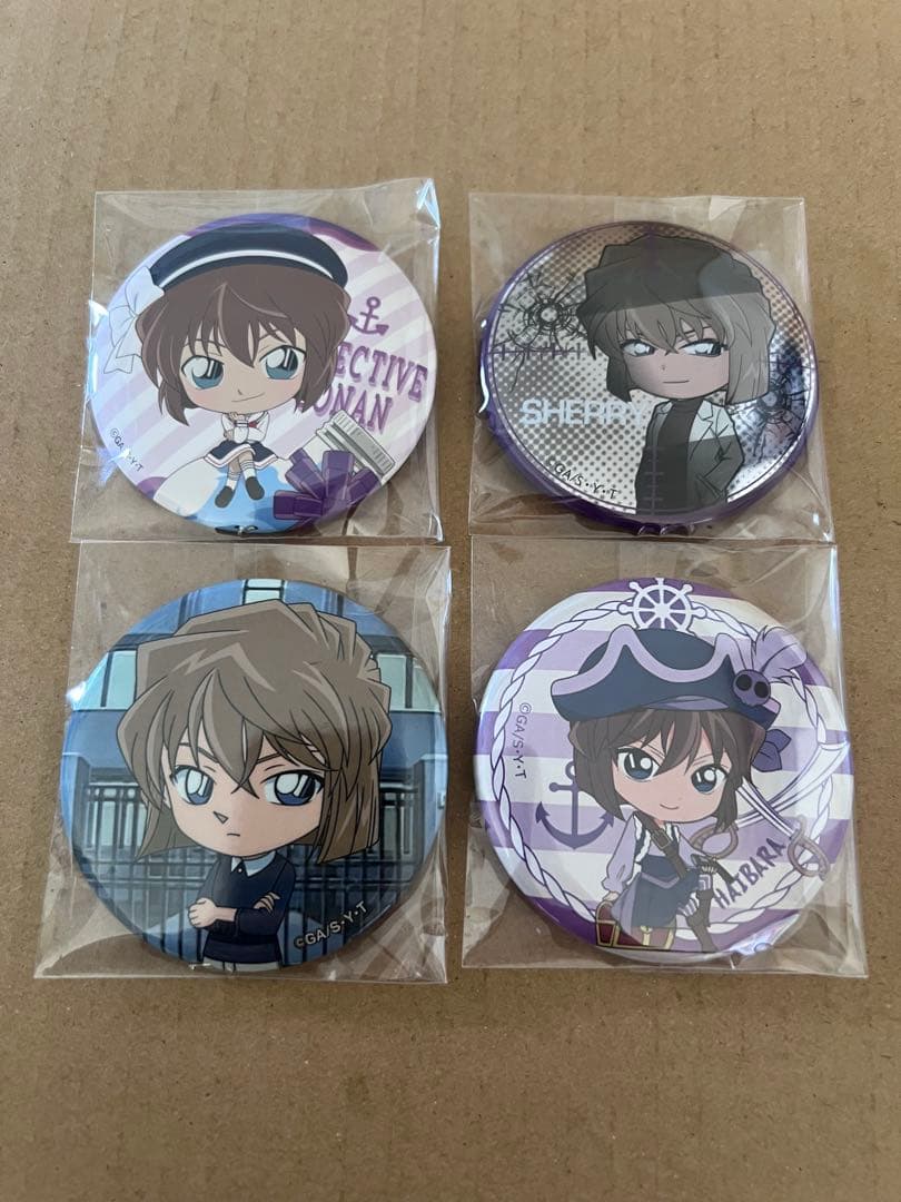 名探偵コナン まとめ売り 缶バッジ デフォルメ レア