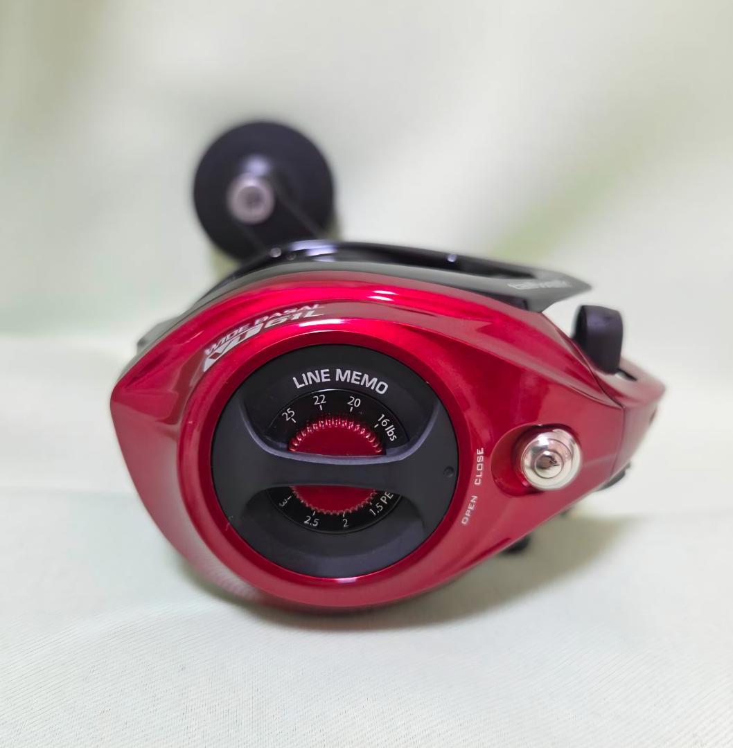 テイルウォーク リール ワイド バサル VT61L レッド