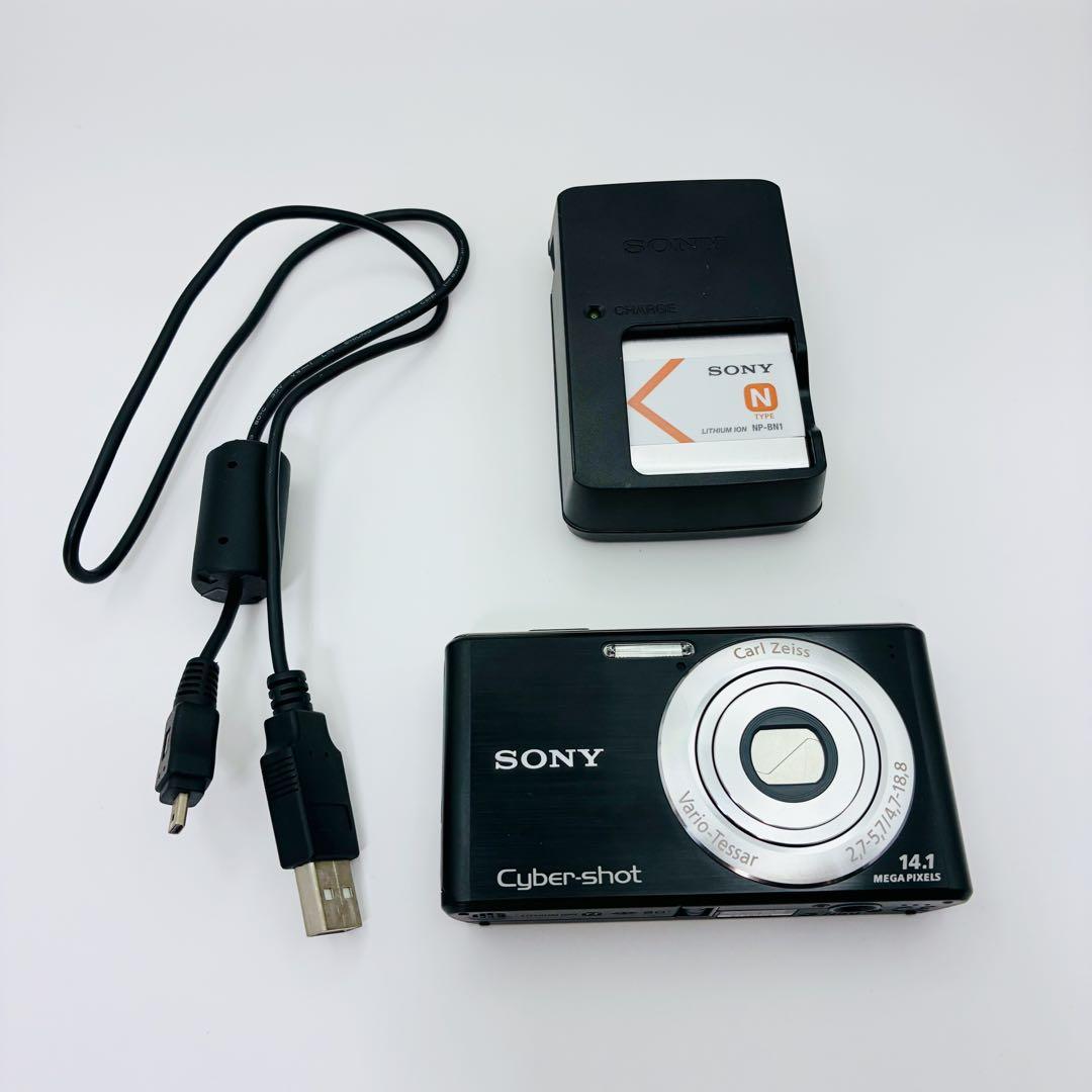 箱付き SONY Cyber-shot DSC-W530 デジカメ ブラック