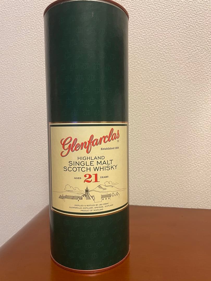 グレンファークラス21年 700ml 箱付き