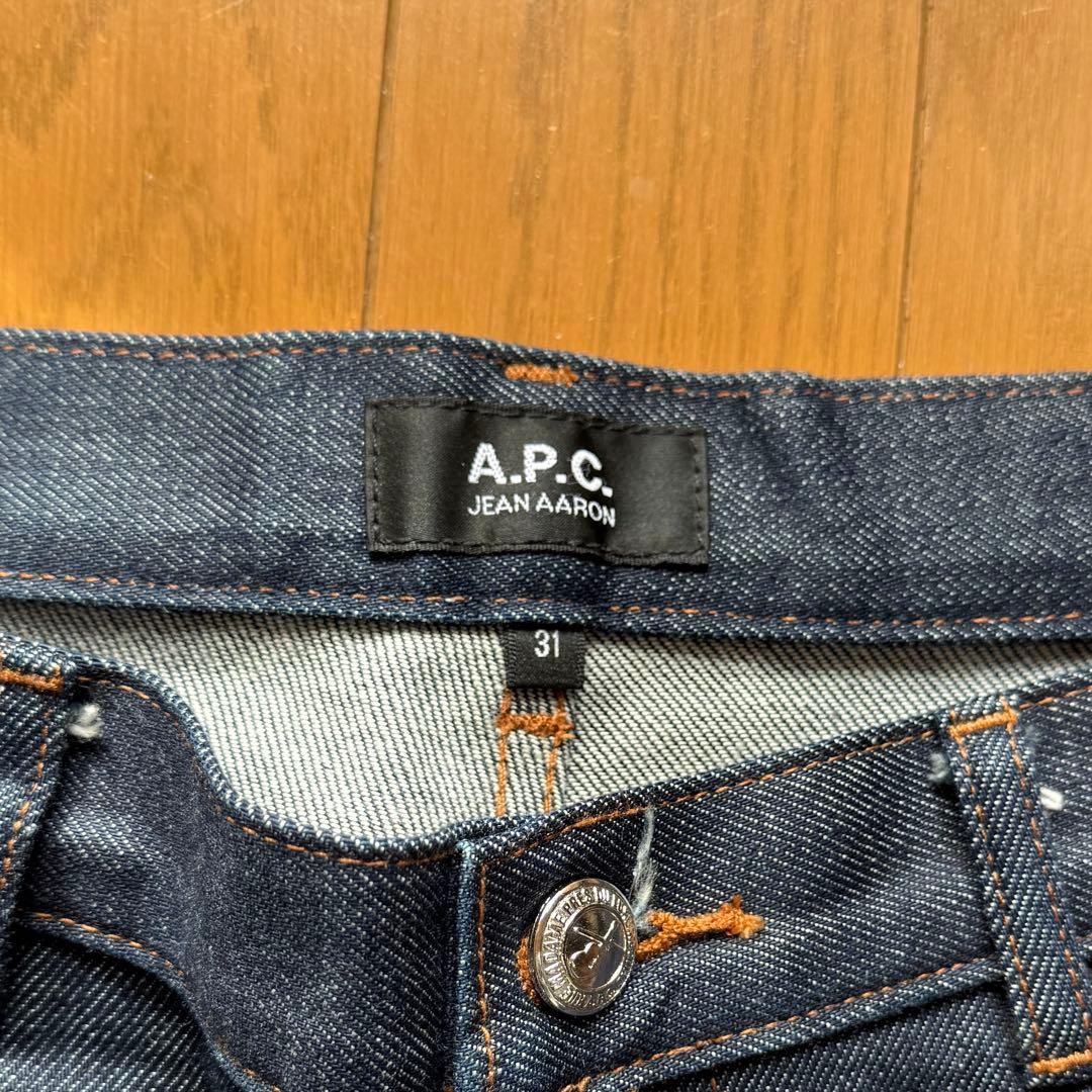 APC Aaronデニム 31インチ リジッド