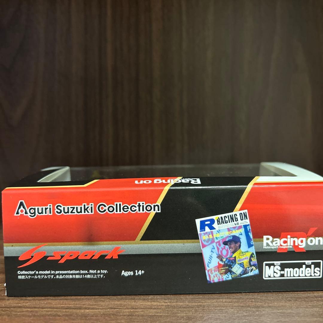 ミニカー jordan191Aguri Suzuki Spark 1/43