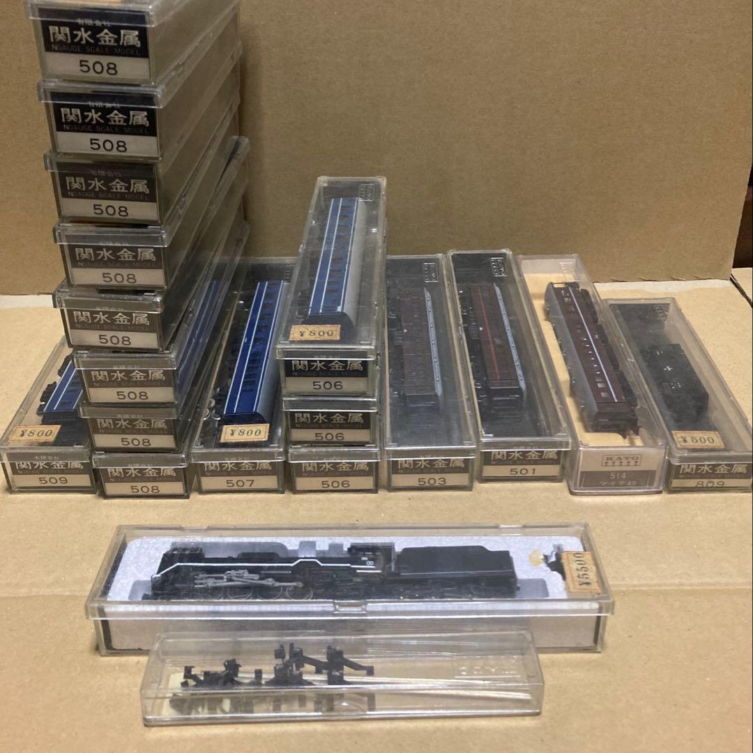 Nゲージ　D51 客車　18両　パーツ　まとめ売り　KATO 関水金属