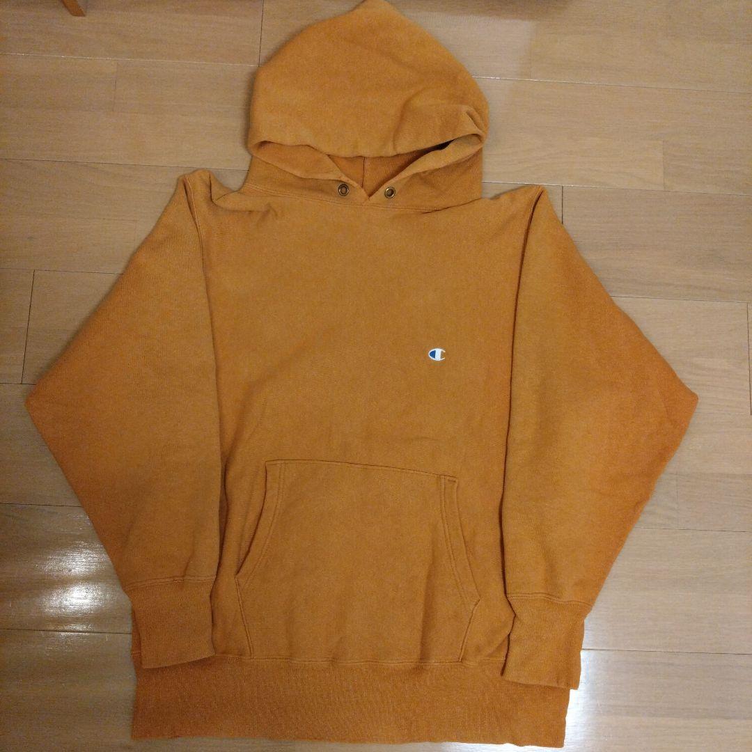 チャンピオン 90s 刺繍タグ リバースウィーブ フーディー パーカー 米国製