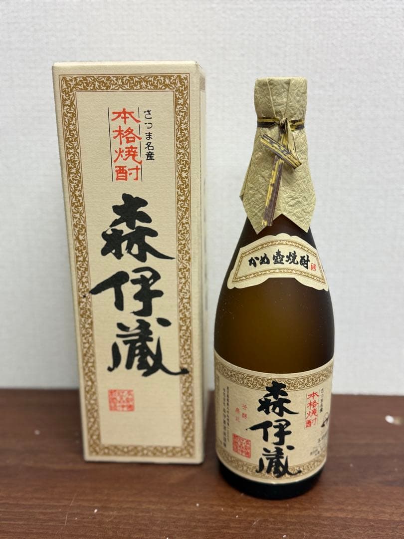 【未開封品】かめ壺焼酎森伊蔵　金ラベル　芋焼酎　720ml
