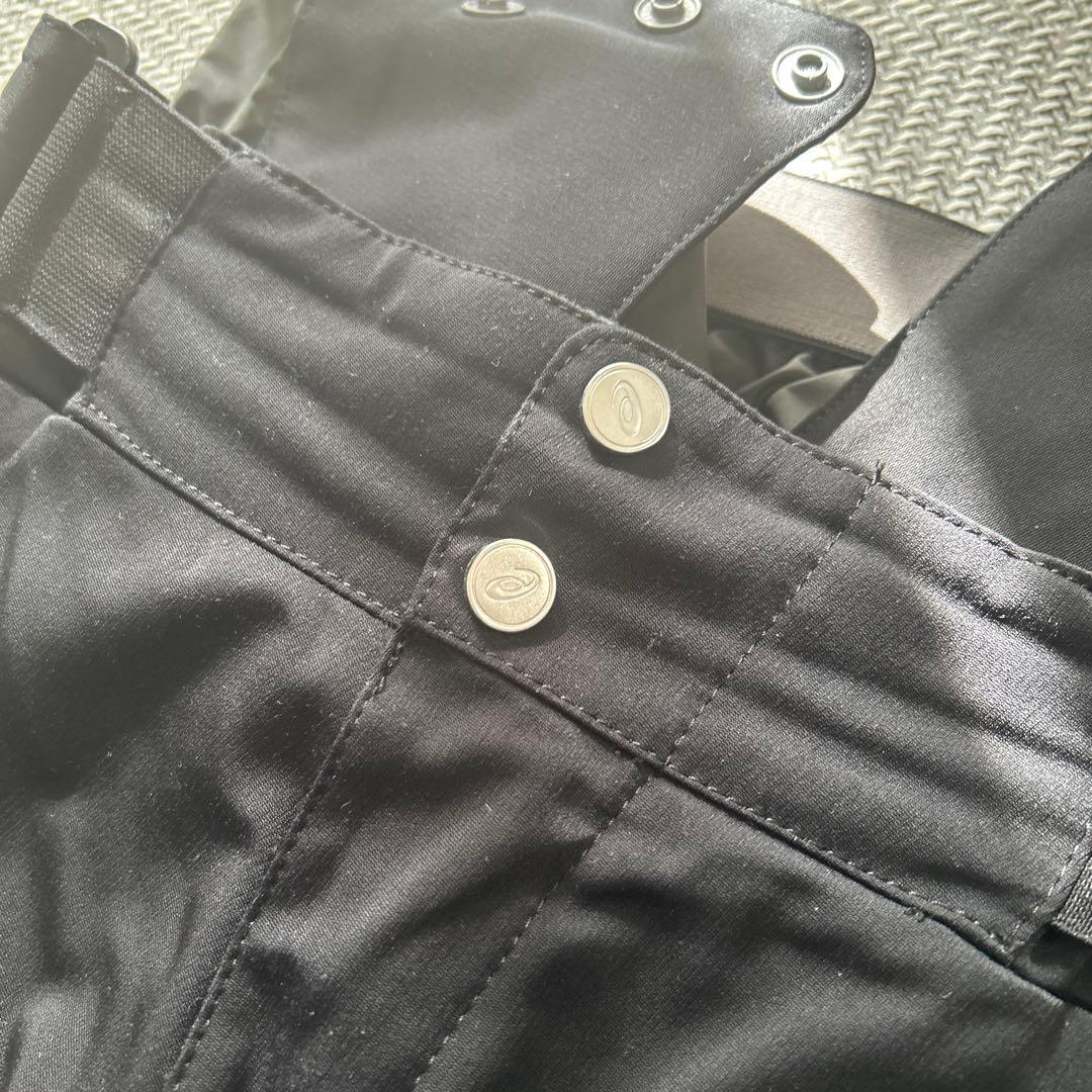 asics スキーウェア 上下セット メンズM 美品 数回使用