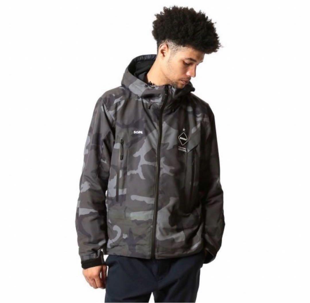 ジャケット・アウター F.C.Real Bristol TOUR JACKET Gray Camo M