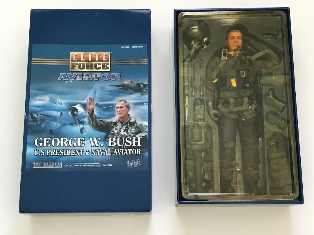 ミリタリー ELITE FORCE E W. BUSH AVIATOR