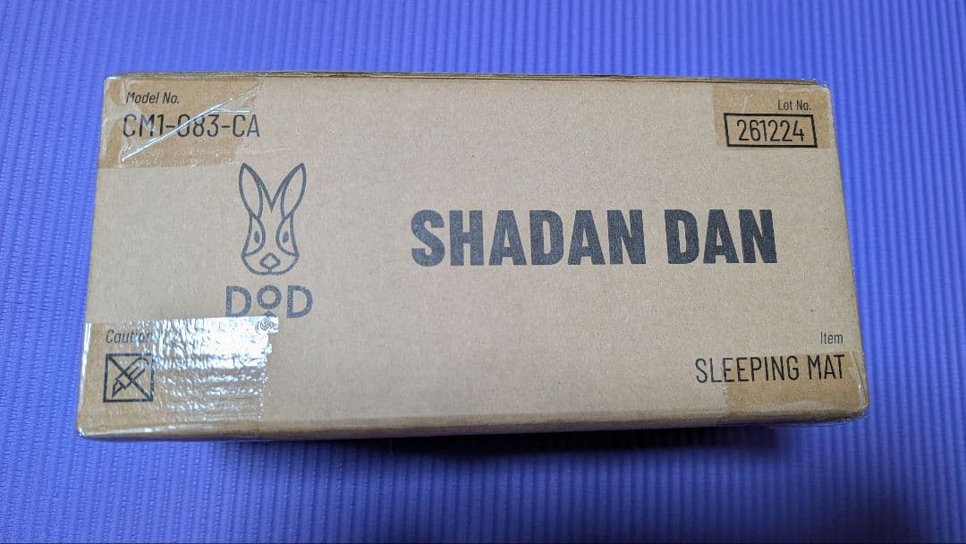 メガネうさぎDOD SHADAN DAN スリーピングマット