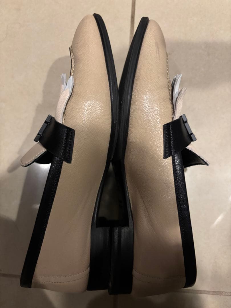 HERMESエルメス レザーローファー モカシン ロワイヤルマルチカラー