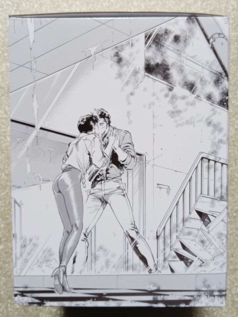 【新品未使用】シティーハンター大原画展　スノードーム『ガラス越しのKISS』