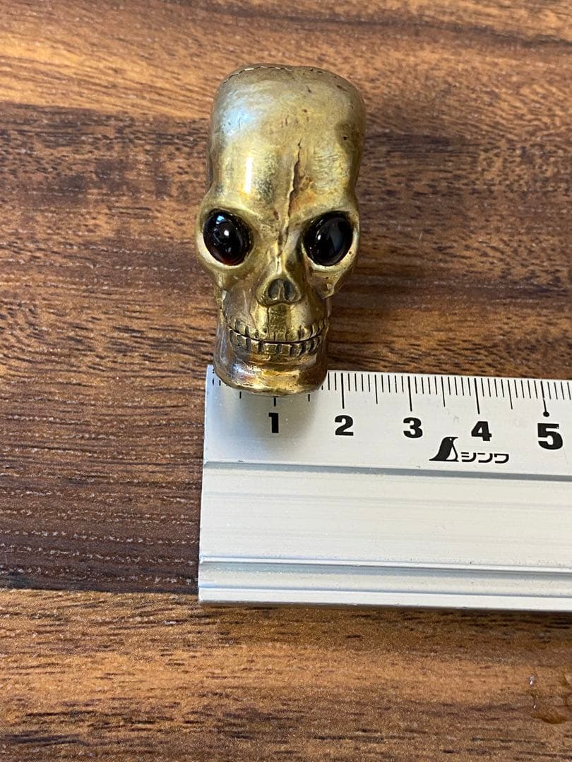 ビンテージ スカル マッチケース レア 珍品 デビル バイカー チョッパー