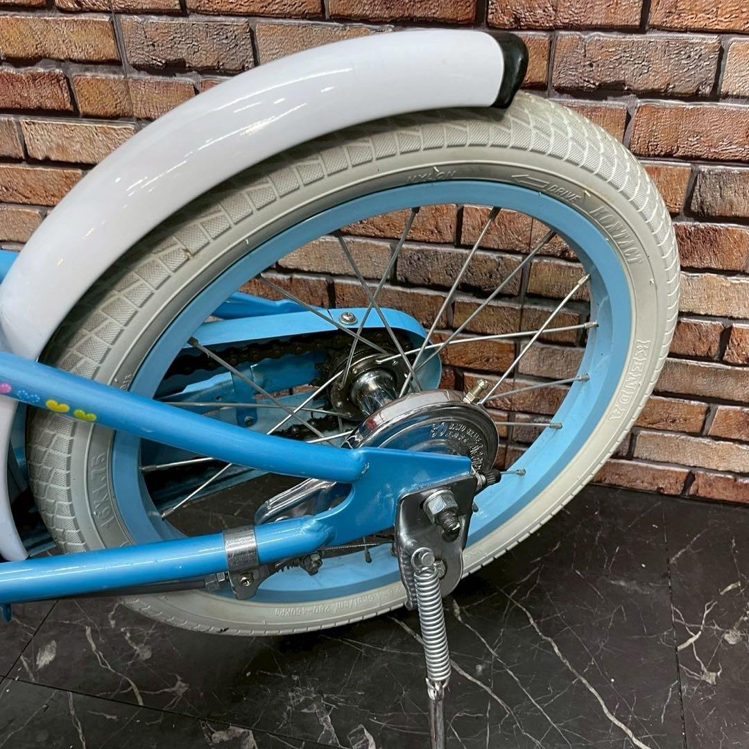 【85】子供用自転車 子供車 DUALLY GIRL! 水色 16インチ