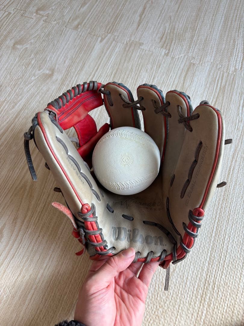 teeeeeesウイルソン　内野手 ワナビーヒーローDUAL内野手用86