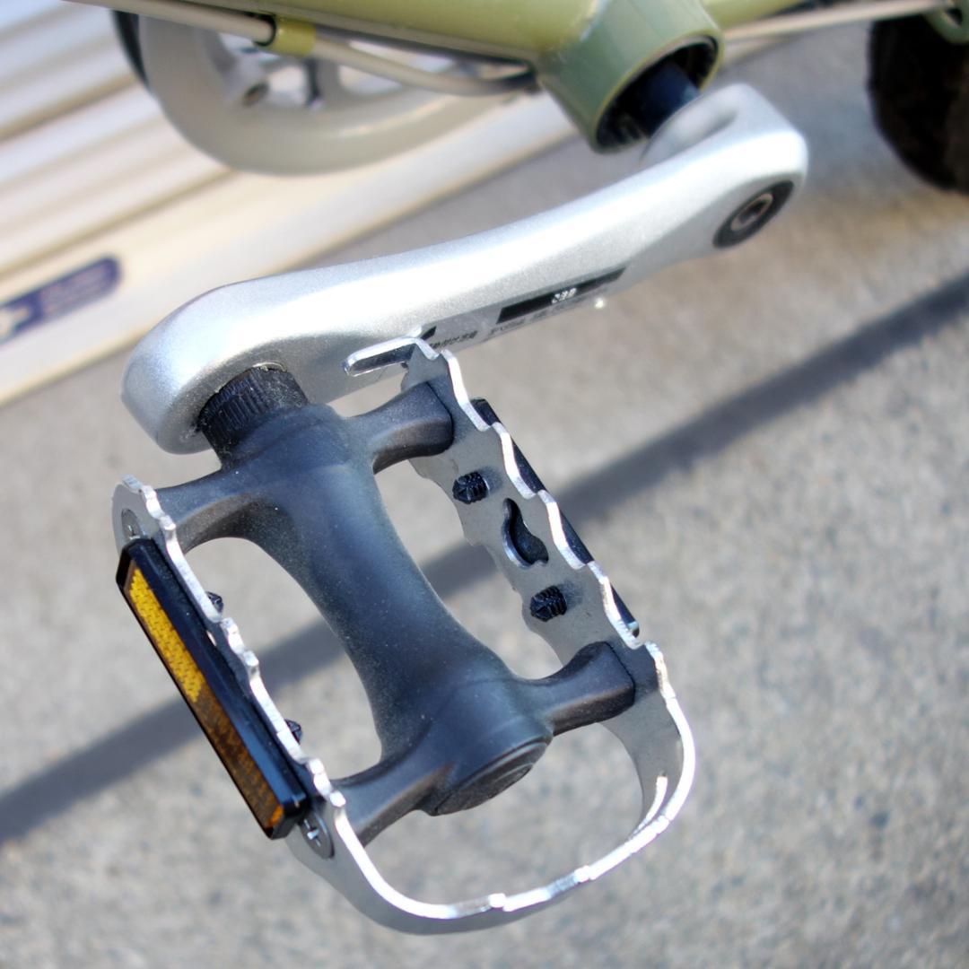 美品 自転車 20インチ ミニベロ 6段変速 WACHSEN ROKE グリーン