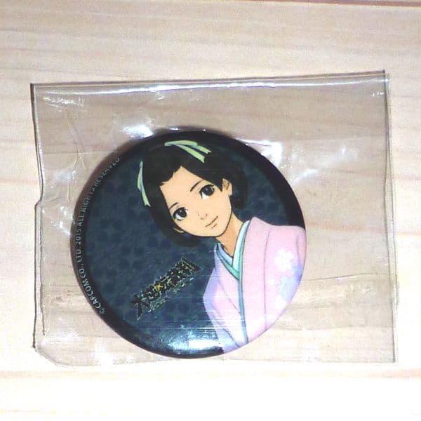 大逆転裁判 　缶バッジ　御琴羽寿沙都　　カプコンバー　カフェ