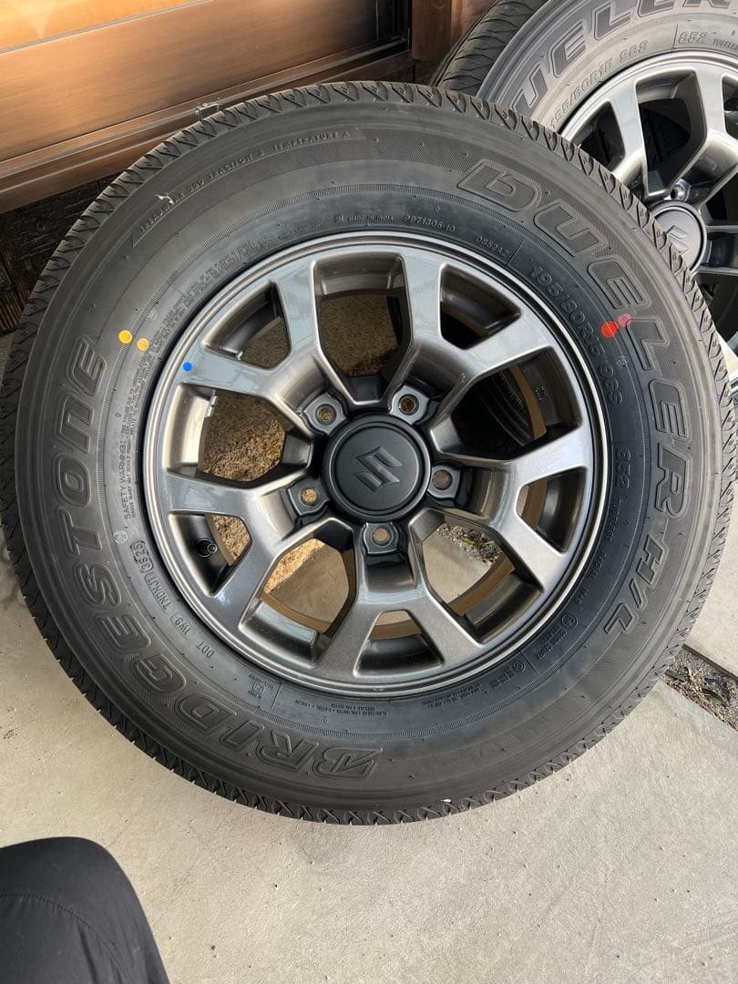 新車外し　ジムニーノマド　タイヤホイール