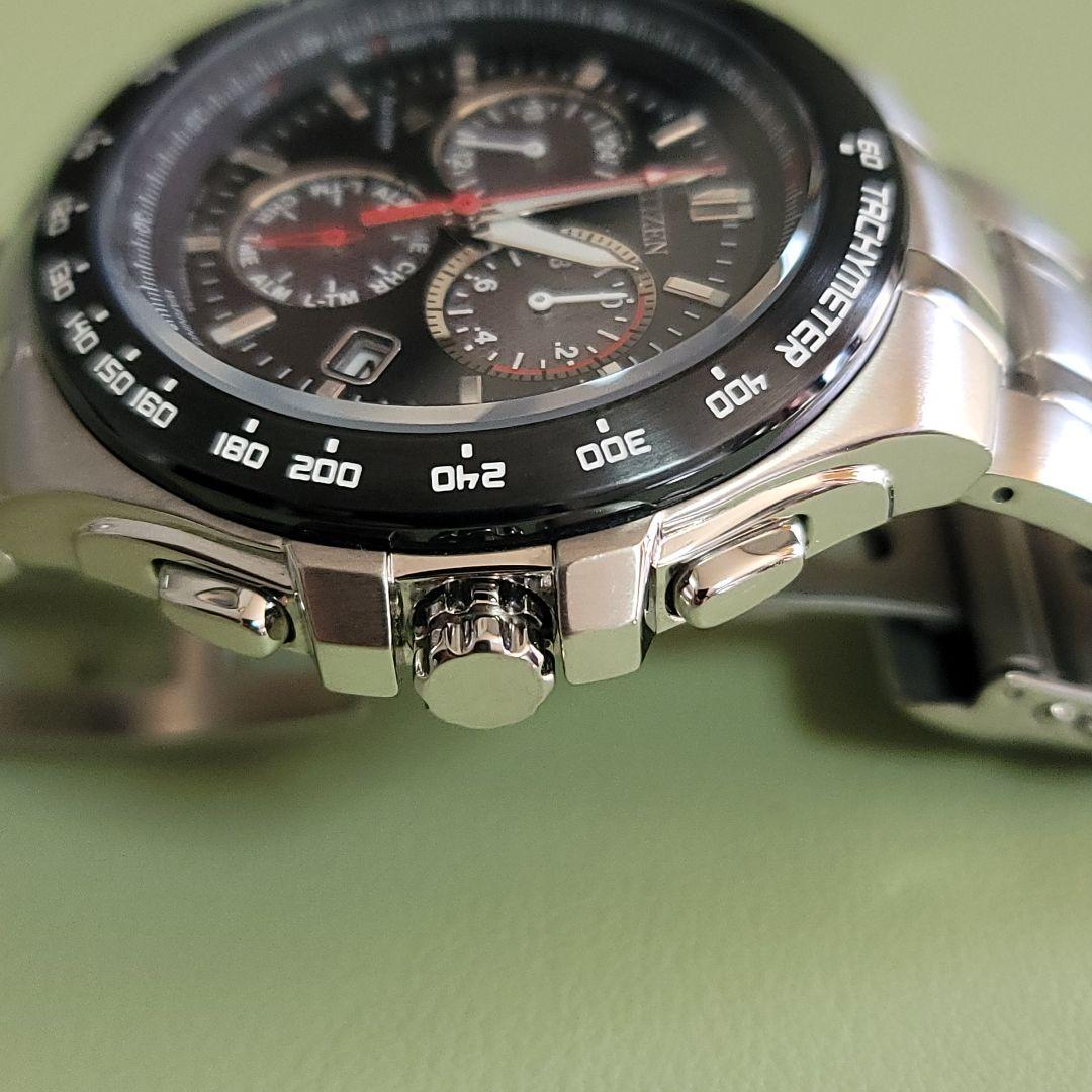 シチズン プロマスター エコドライブ E820-S063868 クロノグラフ