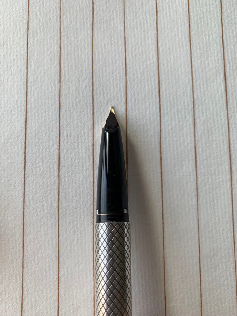 Sheaffer インペリアル シルバー万年筆 14K