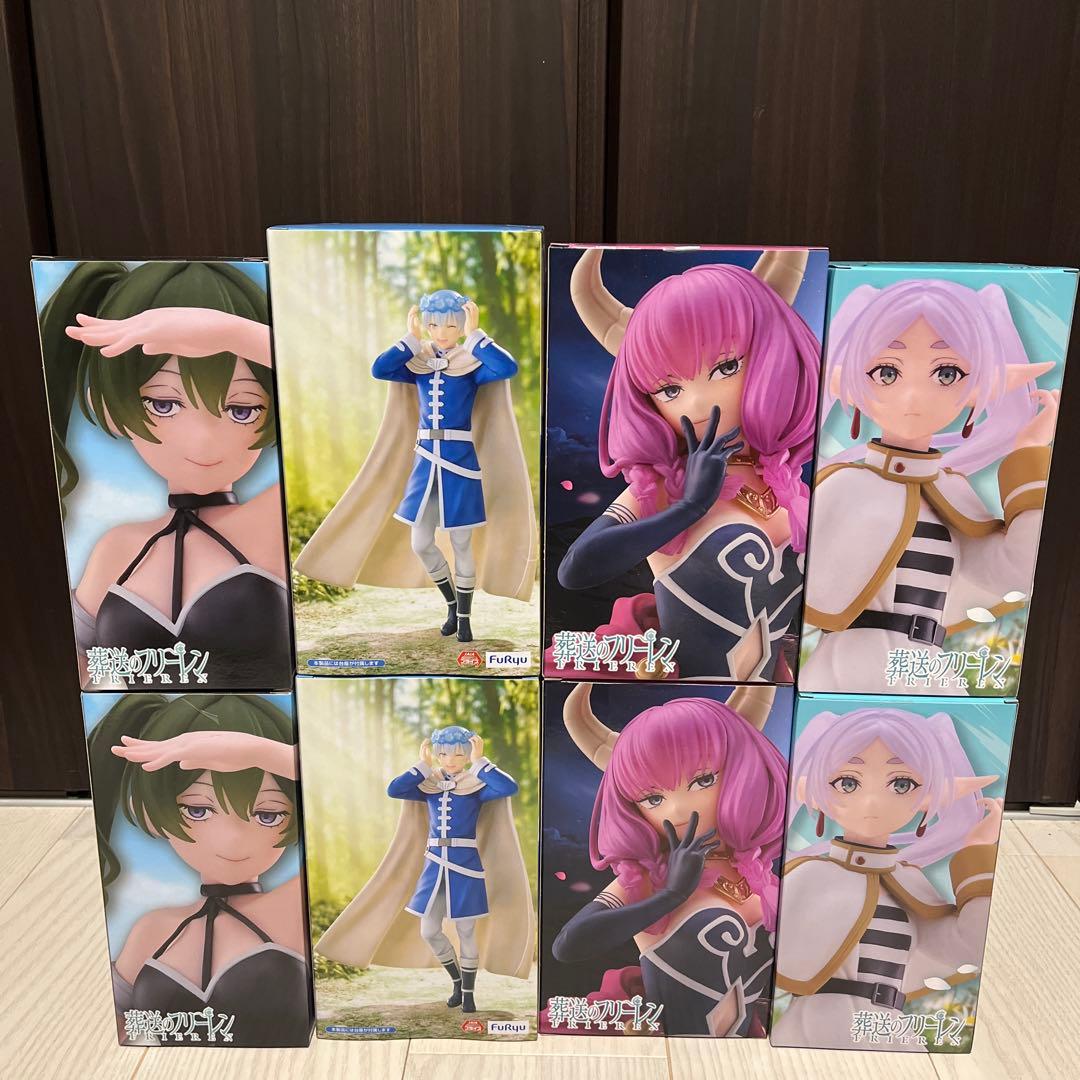 葬送のフリーレン　フィギュアまとめ売り　フリーレン　アウラ　ヒンメル　ユーベル