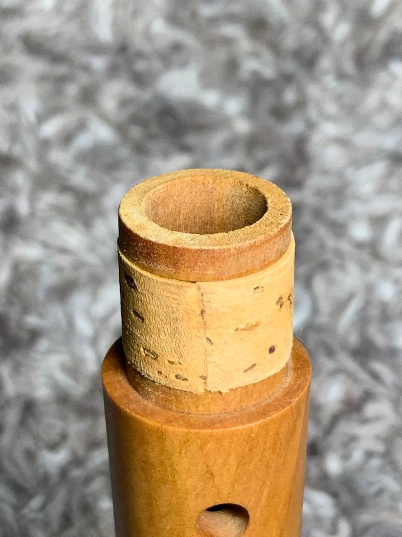 AURA ソプラノリコーダー　美品　木製　ケース・付属品付き　オランダ製　S1K