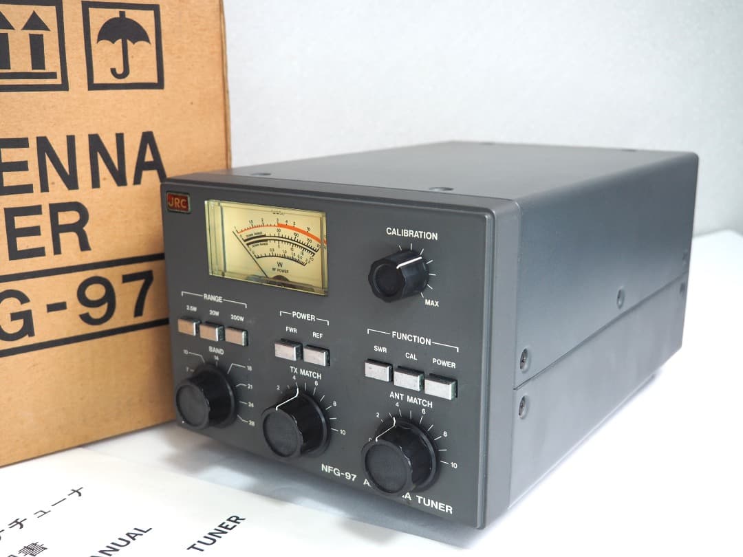 ま*マ様 JRC 日本無線 NFG-97 1.8～30MHz アンテナチューナ