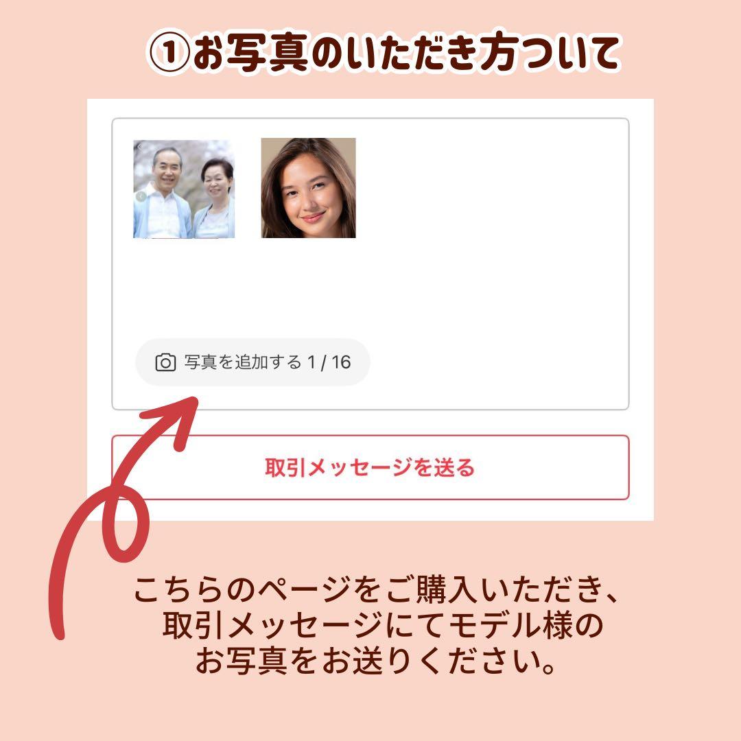 5名さま　A4サイズ【似顔絵オーダー】11/6までお急ぎ便