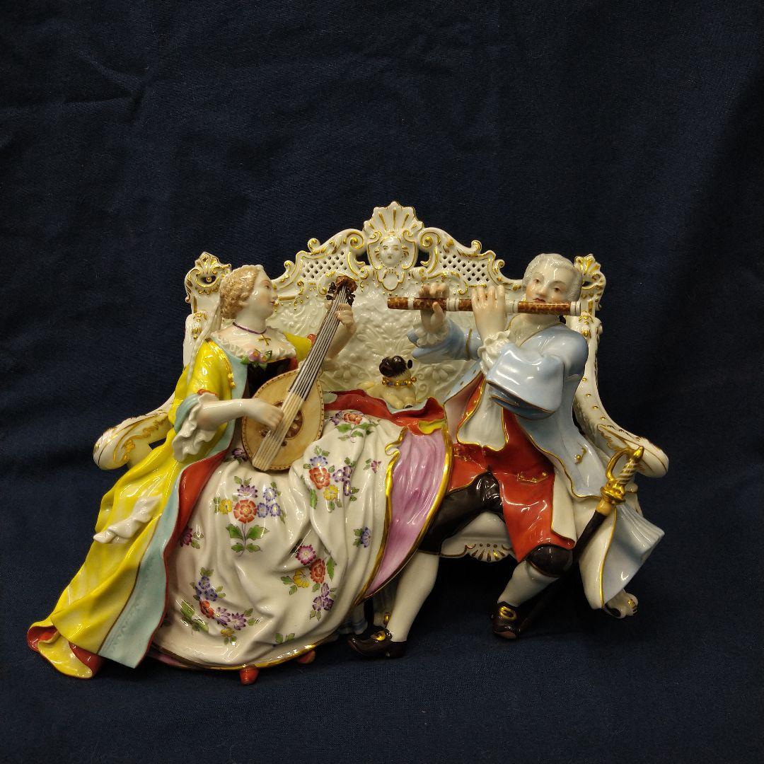 ✤マイセン(Meissen)フィギュリン『演奏会』