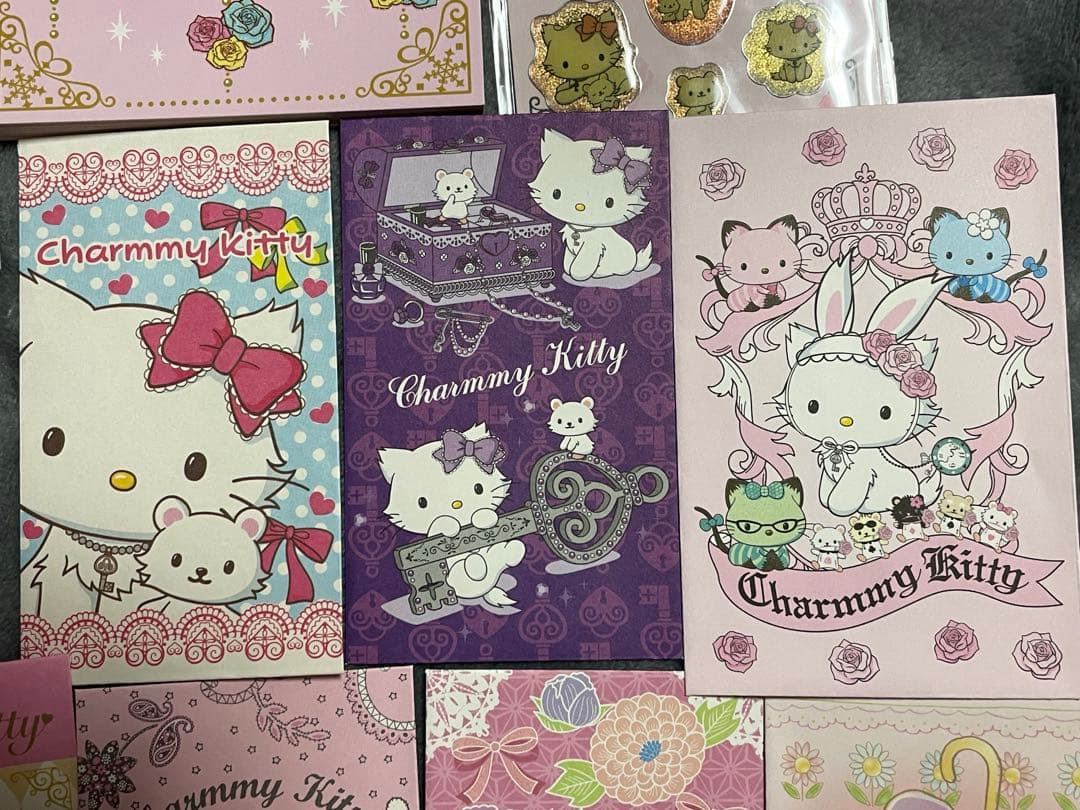 Charmmy Kitty メモ帳 シール チャーミーキティ まとめ売りウサミミ