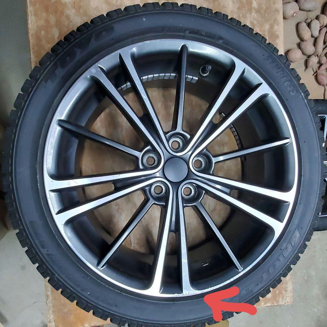 値下げ！86/BRZ ZN6/ZC6 純正ホイール 17インチ スタッドレス付き