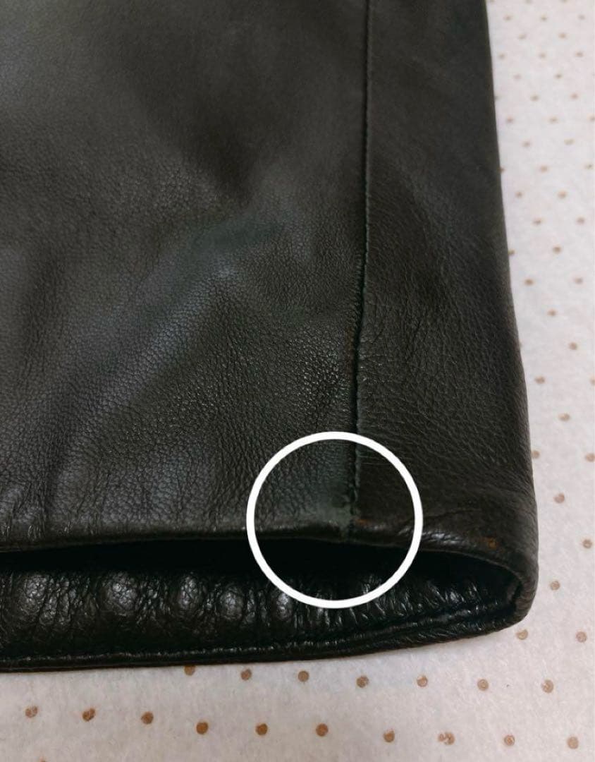 HELMUT LANG ラムレザーライダースブルゾン‼︎Sサイズ