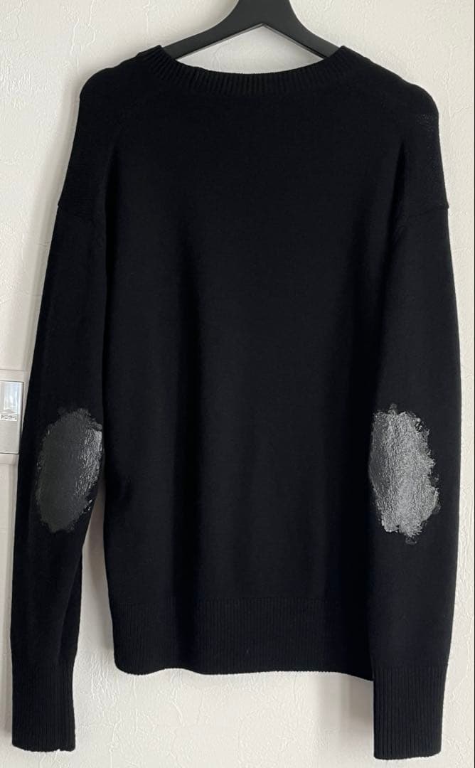 【YOKE】24FW エルボーペイントニット