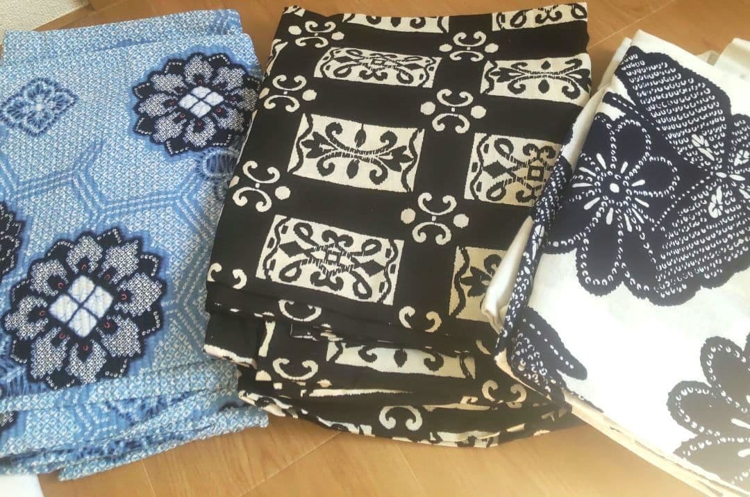 おとなの浴衣3点