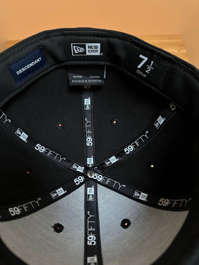 DESCENDANT キャップ ブラック サイズ7 1/2 美品