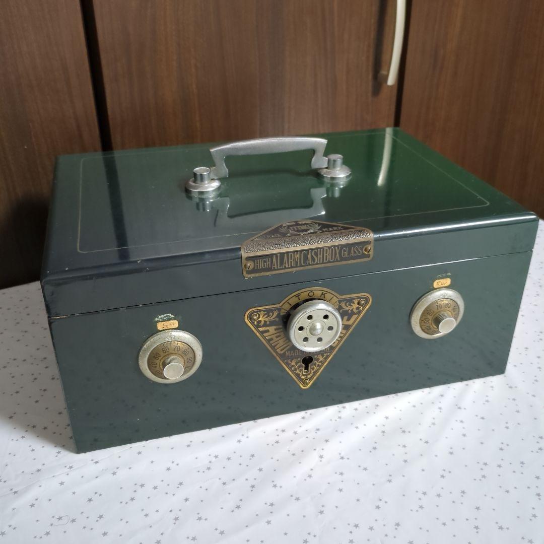 SALE　貴重　ITOKI　手提げ金庫　ベル付き　MADEIN　JAPAN