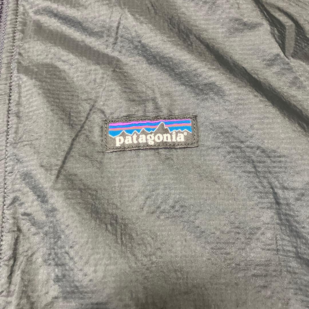 Patagonia ブラック×キャメル リバーシブルナイロンジャケット