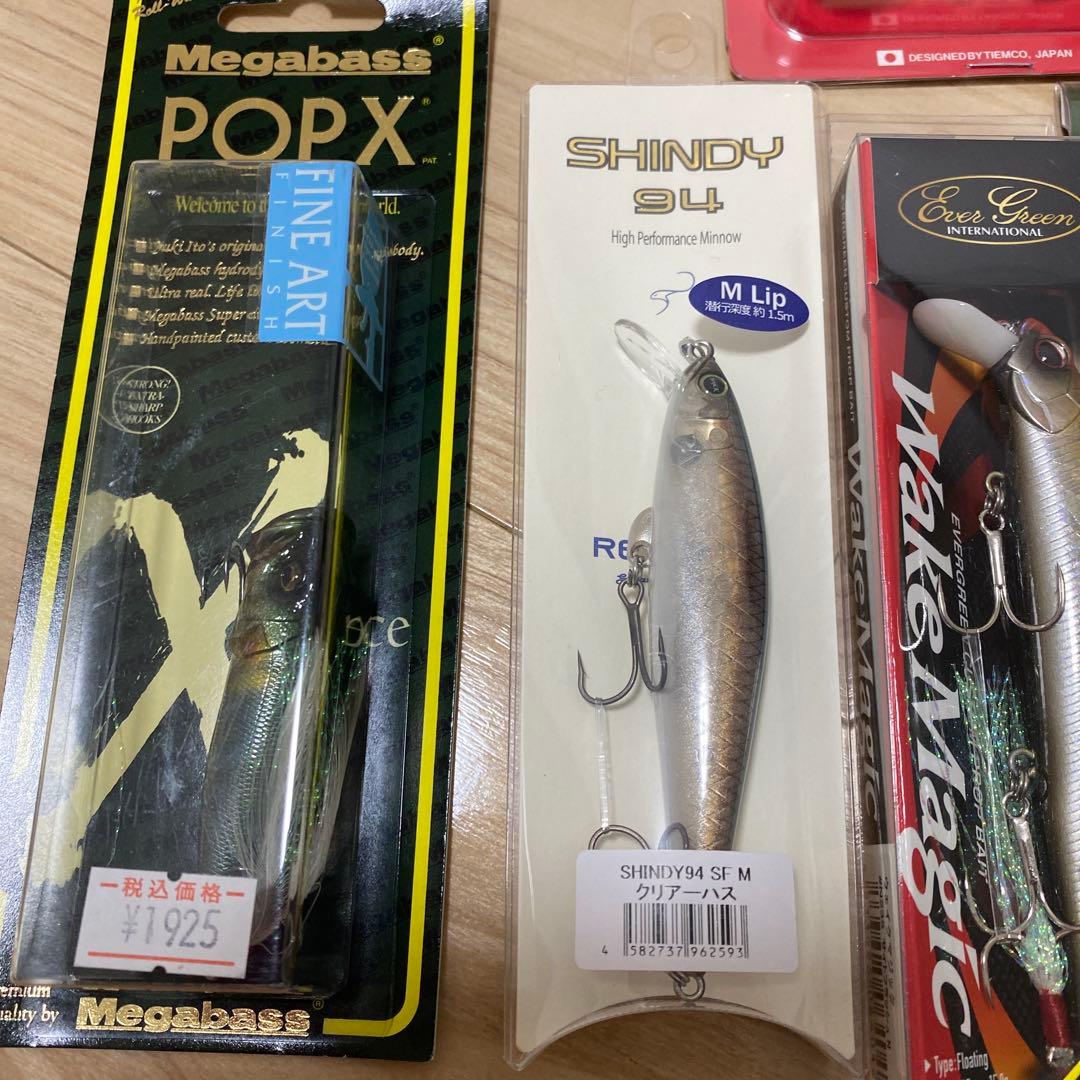 ハードルアーお得セット、マルノミフラット　スピンベイト　ポップ Xなど