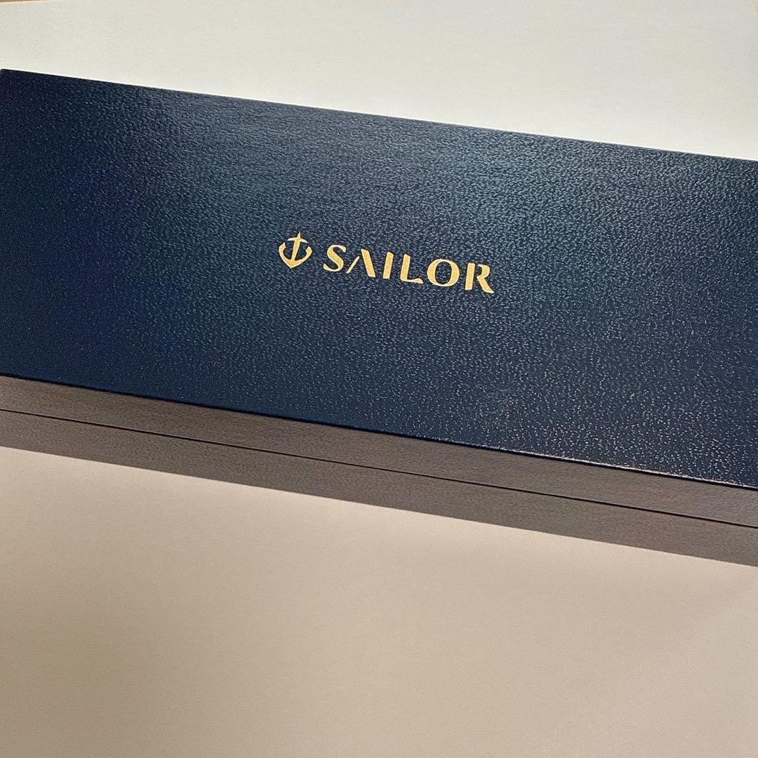 セーラー万年筆 プロフェッショナルギア 銀 万年筆 細字（専用コンバーター付）