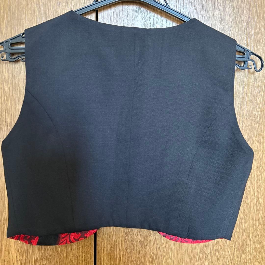 フラメンコ 衣装 チャレコ ベスト リバーシブル ソニアジョーンズ レース生地