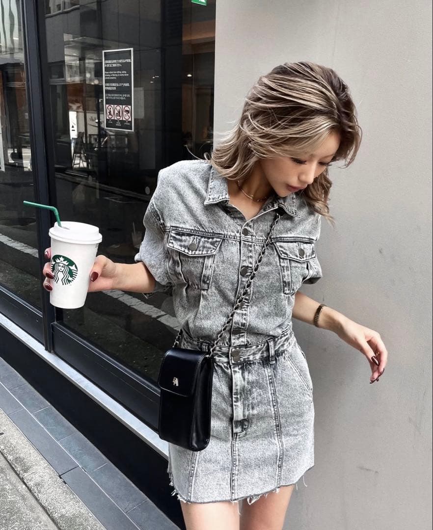 DIANTE♡デニムワンピース