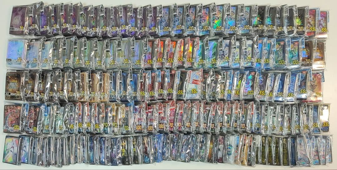ル*イ様 遊戯王　スリーブ　未開封　158個まとめ売り+他未開封品多数