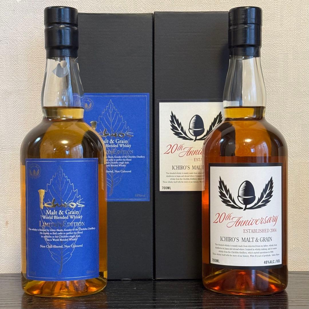 イチローズモルト　20周年とリミテッドの2本セット