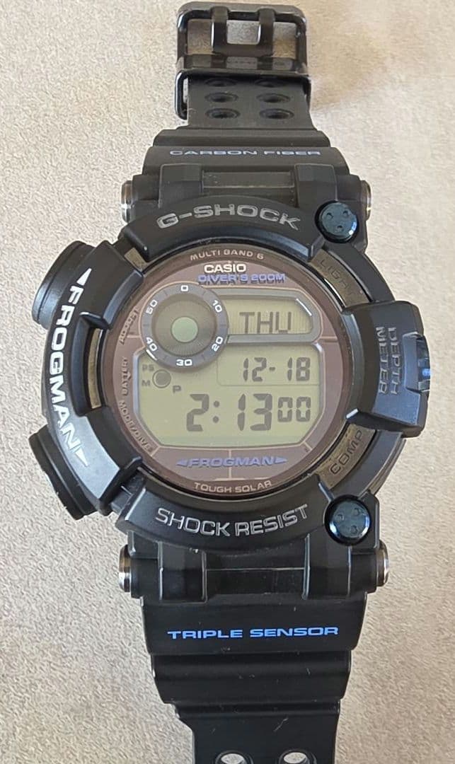 CASIO G-SHOCK FROGMAN GWF-D1000B 箱無し