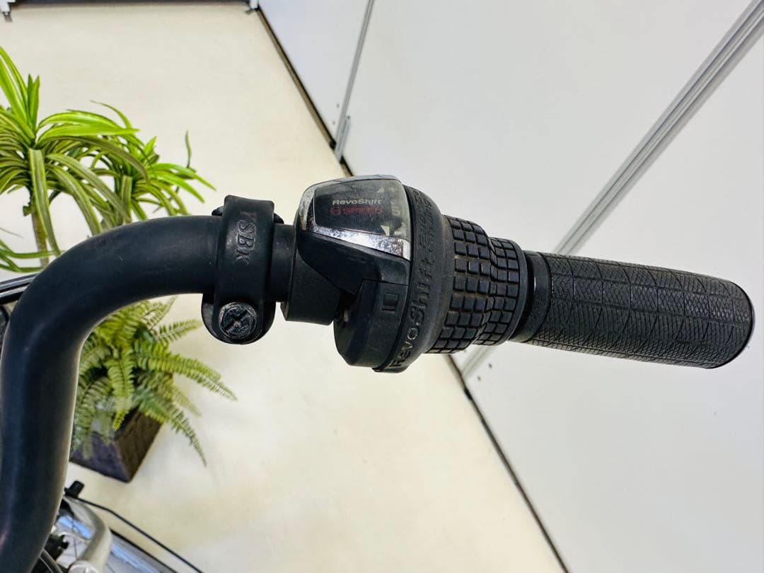 自転車 26インチ シティタイプ 前カゴ付き