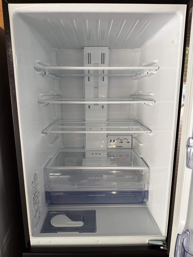 三菱　365L 3ドア冷凍冷蔵庫　2020年製　MR-CX37E 高圧洗浄済み